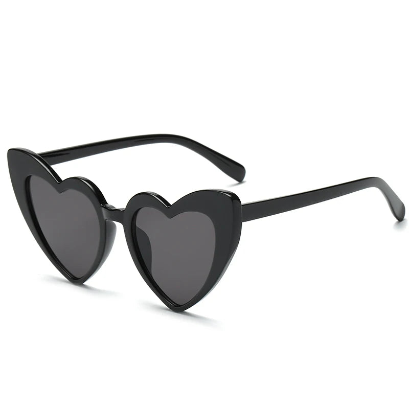 Heart-Shaped Cat Eye Sunglasses – Retro Oversized Eyewear for Women & Men - Image 10