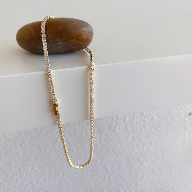 Iced Out Tennis Chain Necklace - Image 3