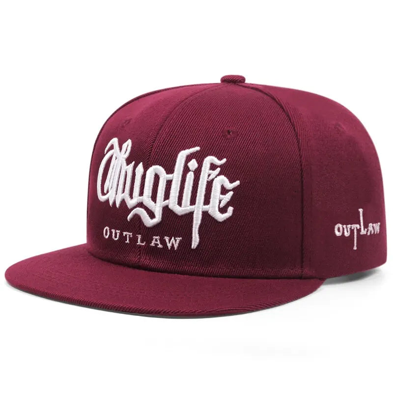 Thug Life Embroidered Baseball Cap – Fashion Snapback Hat for Adult Street & Casual Wear - Image 14