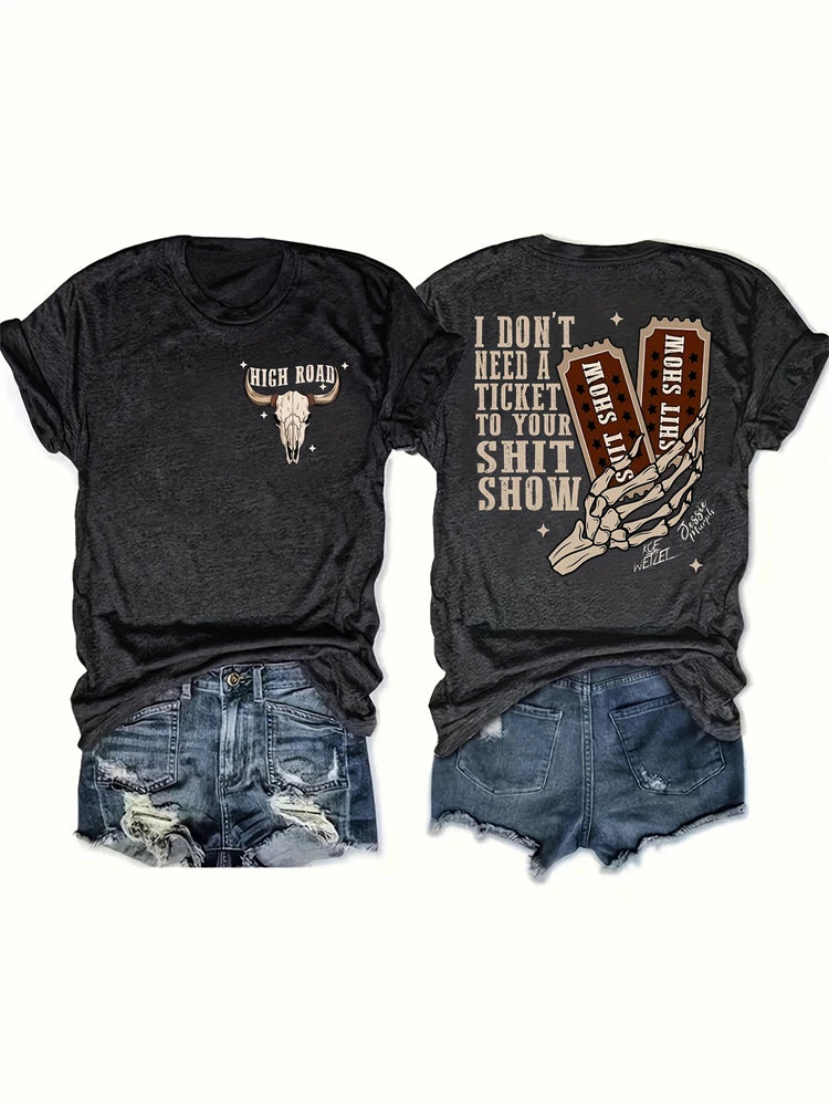 2025 Red Rose Printed T-Shirt – Casual Loose-Fit Short Sleeve Summer Tee - Image 11