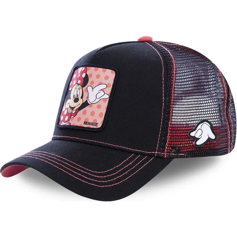 High-Quality Disney Style Cartoon Snapback – Unisex Cotton Mesh Baseball Cap for Men & Women - Image 9