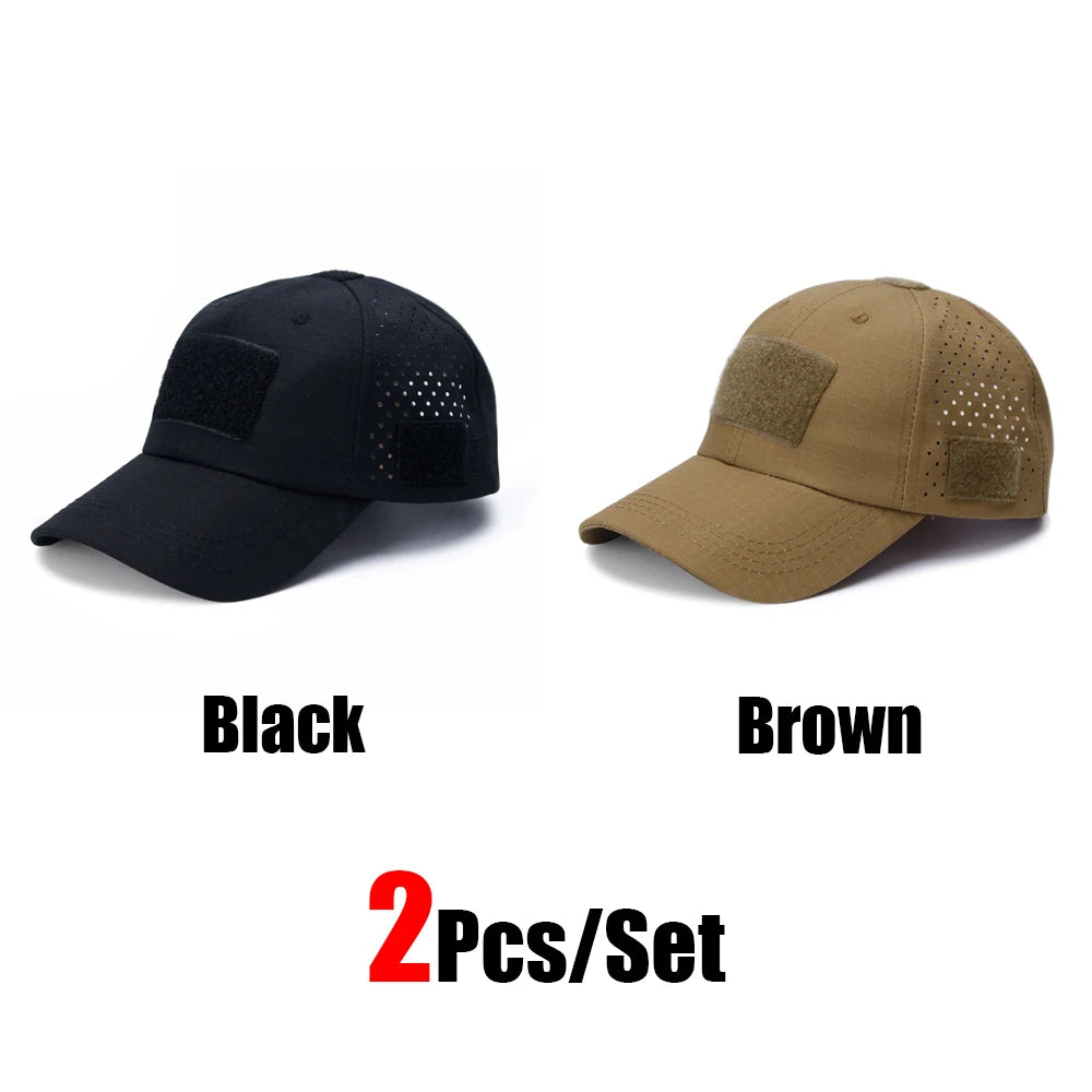 New Men’s Camouflage Baseball Cap – Breathable Outdoor Sun Hat for Sports & Adventure - Image 35