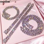 14MM Miami Prong Cuban Link Chain Necklace