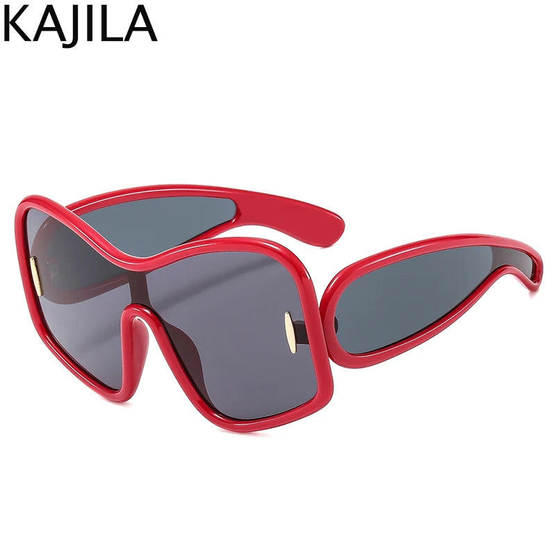 Oversized One-Piece Shield Sunglasses – 2025 Luxury Punk Square Eyewear for Men & Women - Image 13
