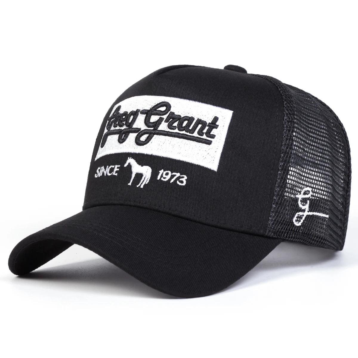 Unisex "SINCE 1973" Embroidery Mesh Baseball Cap – Adjustable Hip Hop Outdoor Hat for Spring & Summer - Image 2