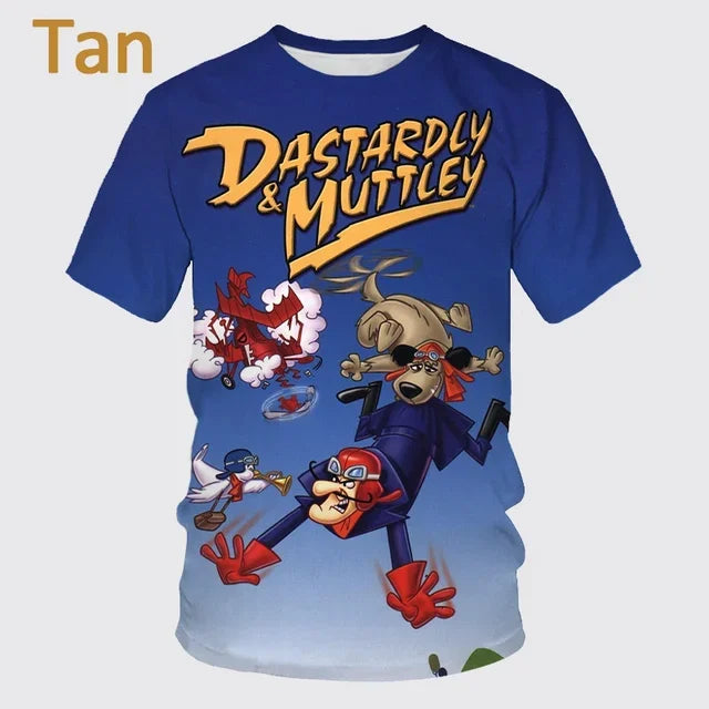 Summer Cartoon Character 3D Print T-Shirt – Unisex Hip-Hop Streetwear Tee for Men & Women - Image 11