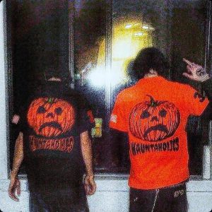 Y2K Haunted Gothic Embroidered Polo Shirt – Unisex Punk Streetwear Lapel Tee