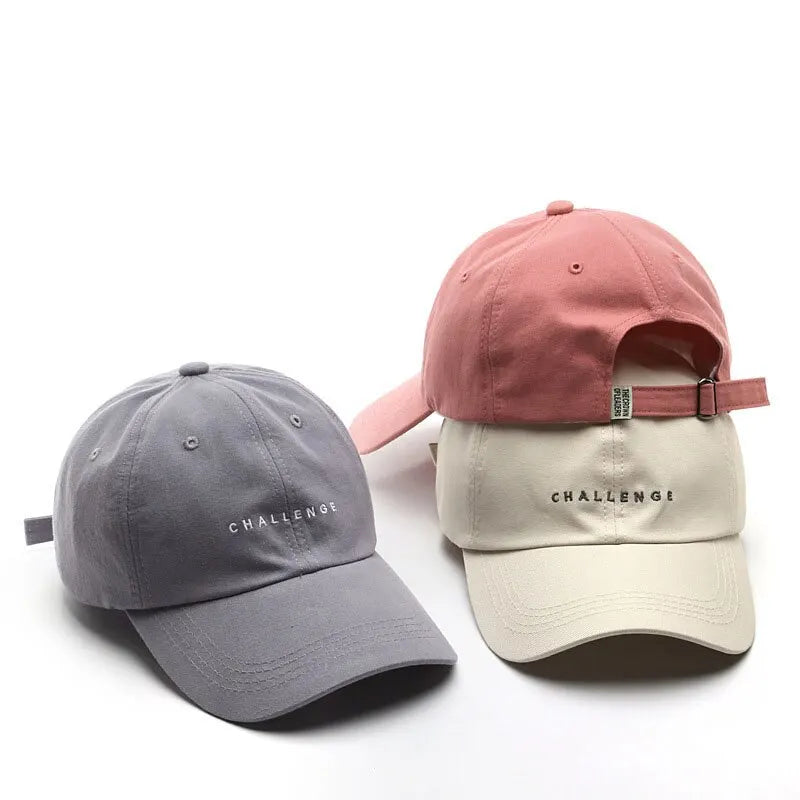 Letter Embroidered Baseball Cap – Unisex Snapback Hat for Spring & Summer - Image 3