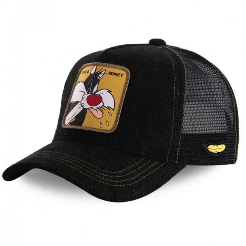Unisex Anime Cartoon Patch Baseball Cap – High-Quality Trucker Hat for Men & Women - Image 32