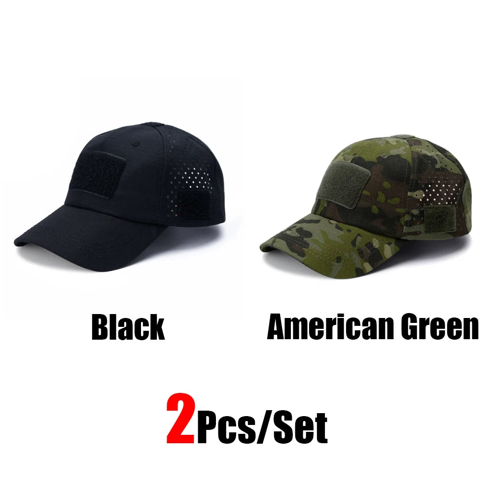 New Men’s Camouflage Baseball Cap – Breathable Outdoor Sun Hat for Sports & Adventure - Image 16