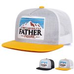Unisex "It's A FATHER" Embroidered Hip-Hop Net Hat