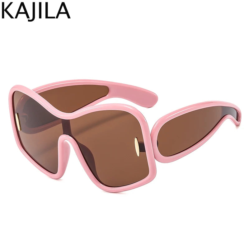 Oversized One-Piece Shield Sunglasses – 2025 Luxury Punk Square Eyewear for Men & Women - Image 10