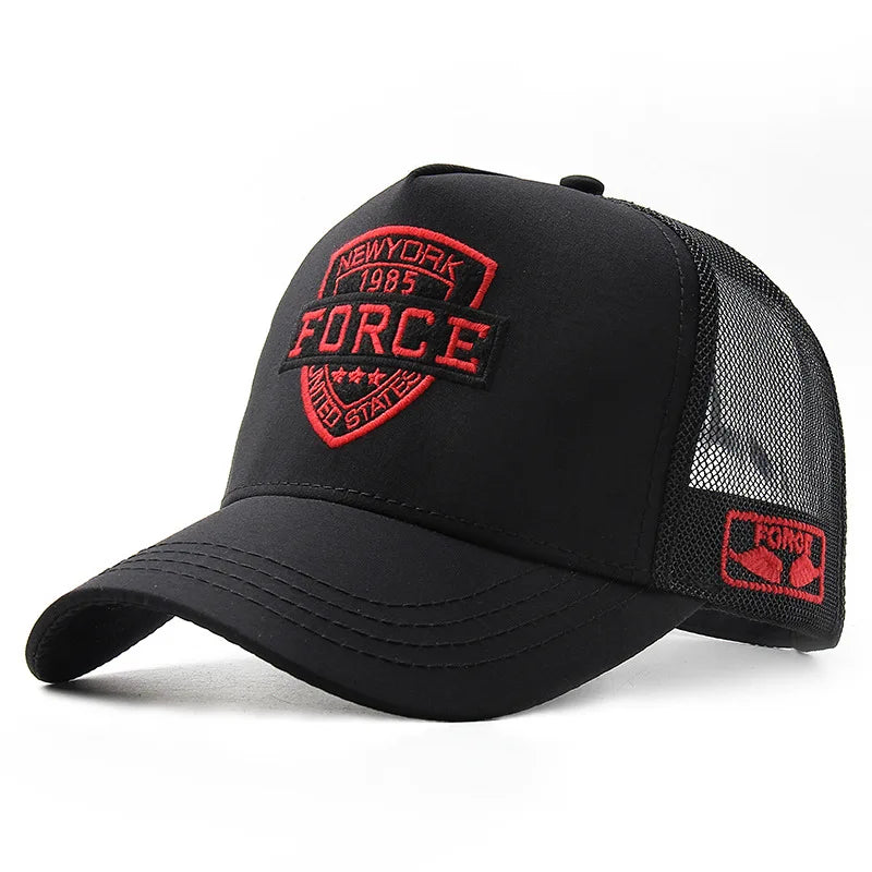 Summer Mesh Baseball Cap – Unisex Breathable Snapback Hat for Outdoor Sports & Hip Hop Style - Image 5