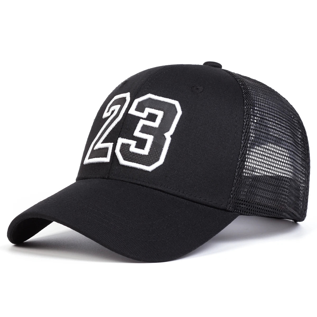 Unisex “23” Embroidered Mesh Baseball Cap – Adjustable Snapback Hat for Spring & Summer Street Style - Image 8