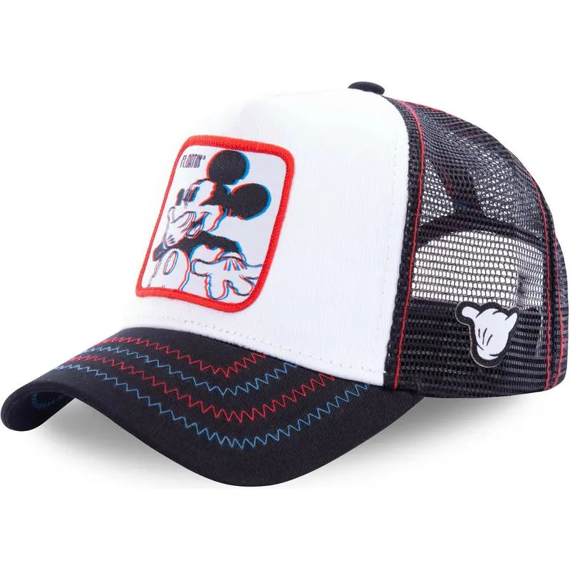 High-Quality Disney Style Cartoon Snapback – Unisex Cotton Mesh Baseball Cap - Image 12
