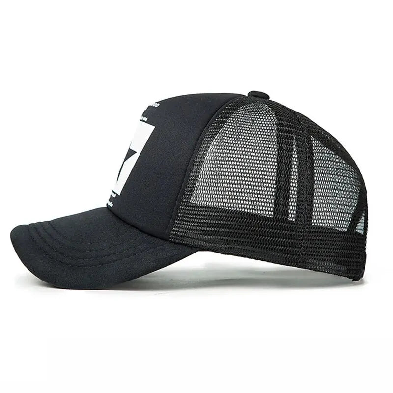 Fashion Spring Mesh Baseball Cap – Unisex Snapback Hat for Outdoor & Hip Hop Style - Image 4