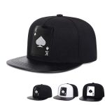 PU Leather Hip-Hop Baseball Cap