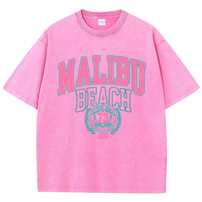 Malibu Beach Washed T-Shirt - Image 9