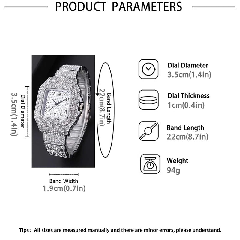 Fashion Men’s Stainless Steel Quartz Watch - Image 2