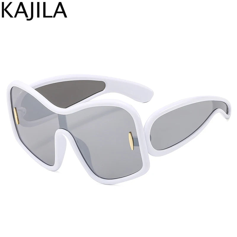 Oversized One-Piece Shield Sunglasses – 2025 Luxury Punk Square Eyewear for Men & Women - Image 7