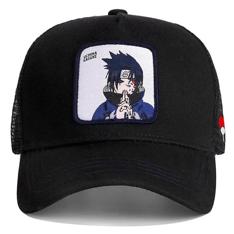 Bandai Naruto Mesh Trucker Cap – Unisex Anime Baseball Hat with Fashion Patch - Image 7