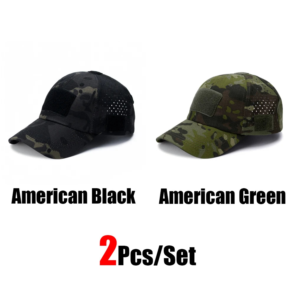 New Men’s Camouflage Baseball Cap – Breathable Outdoor Sun Hat for Sports & Adventure - Image 17