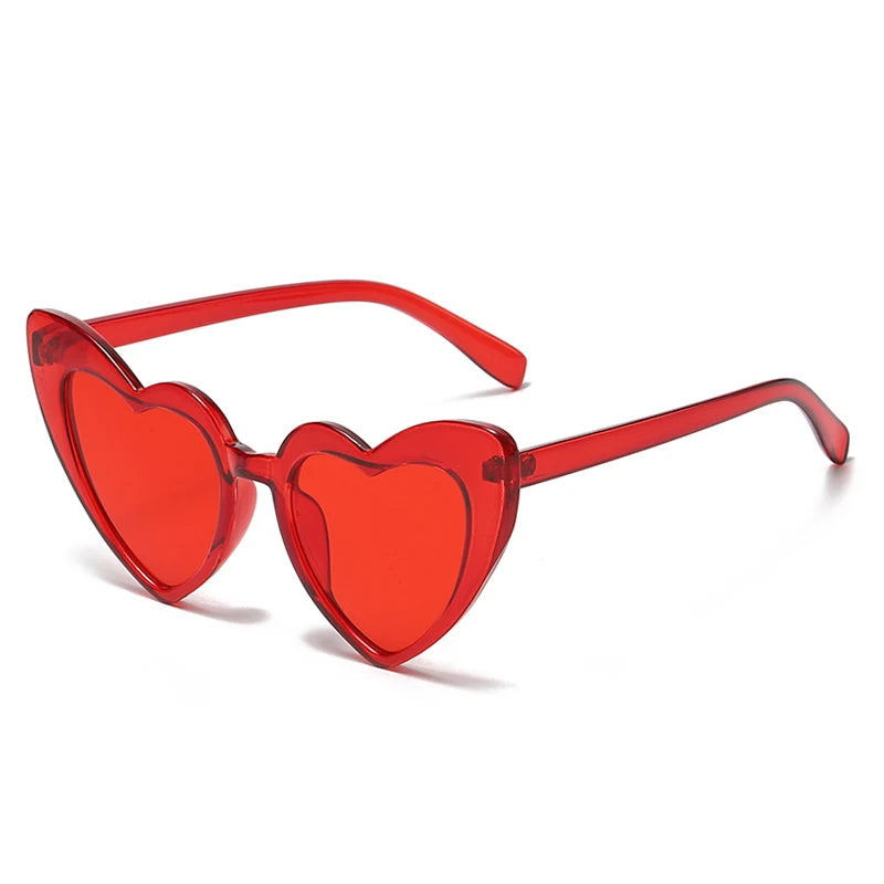 Heart-Shaped Cat Eye Sunglasses – Retro Oversized Eyewear for Women & Men - Image 15