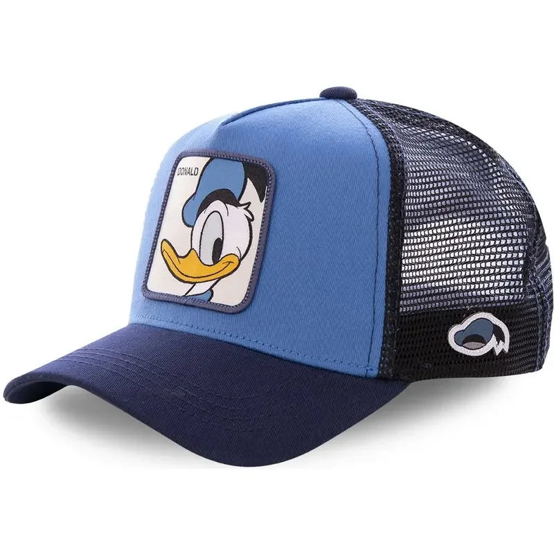 High-Quality Disney Style Cartoon Snapback – Unisex Cotton Baseball Cap with Mesh Back - Image 15