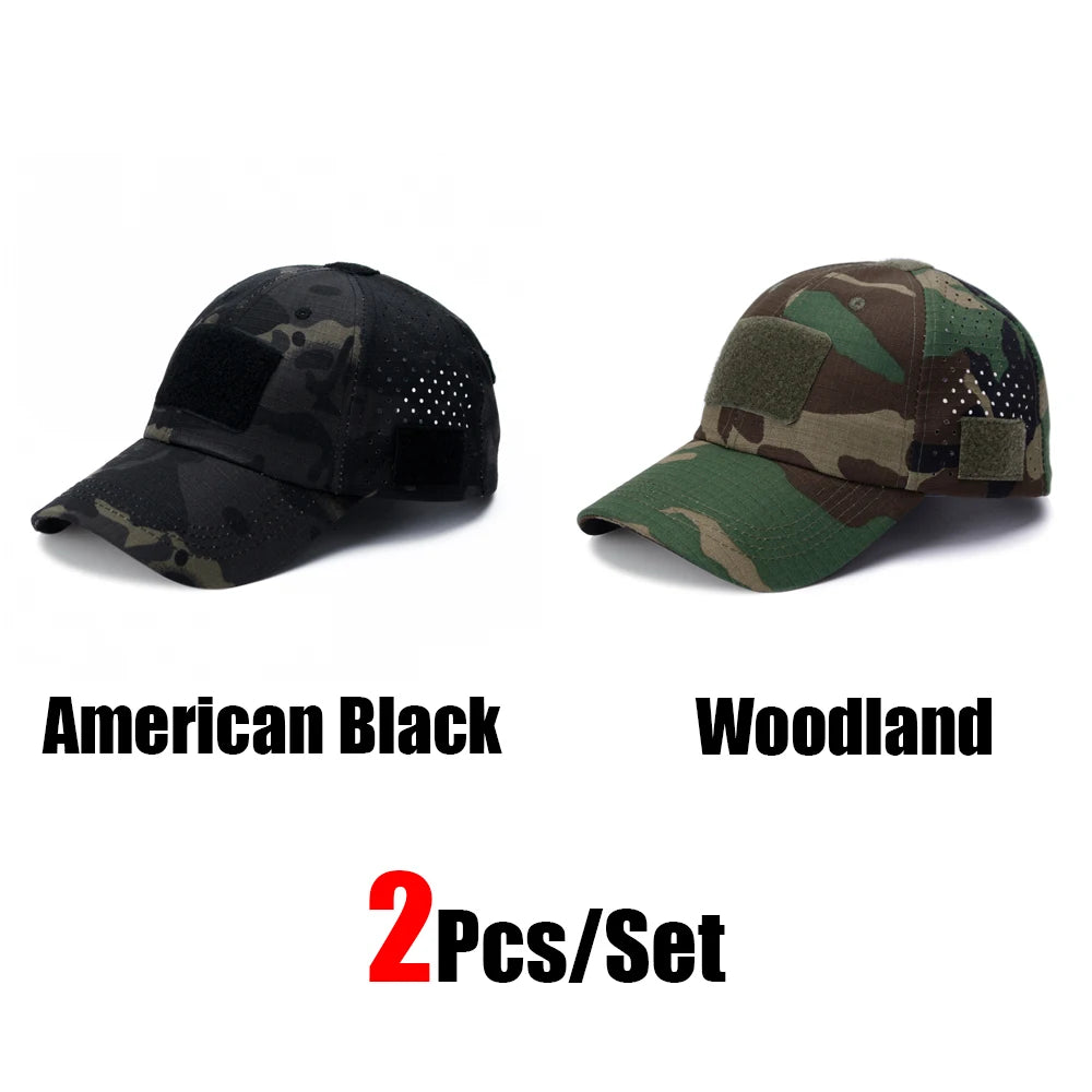 New Men’s Camouflage Baseball Cap – Breathable Outdoor Sun Hat for Sports & Adventure - Image 21