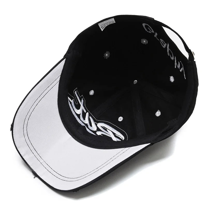 Korean Style Letter Embroidered Baseball Cap – Men’s Hip Hop Snapback for Summer & Street Fashion - Image 5