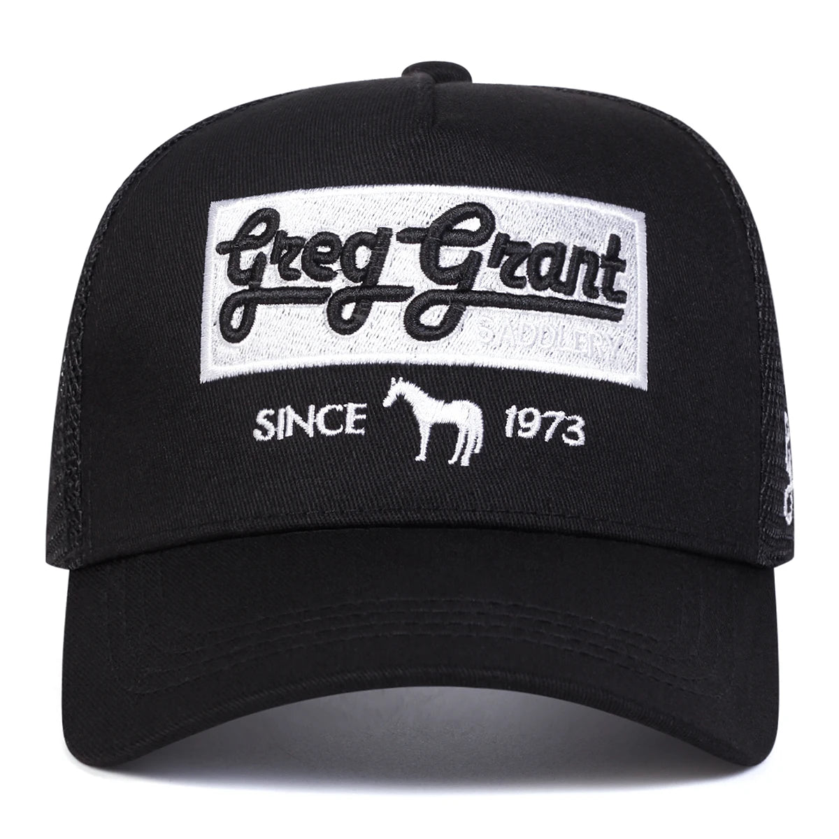 Unisex "SINCE 1973" Embroidery Mesh Baseball Cap – Adjustable Hip Hop Outdoor Hat for Spring & Summer - Image 4