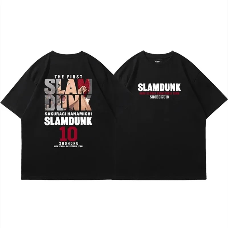 Anime Slam Dunk Oversized T-Shirt - Image 11