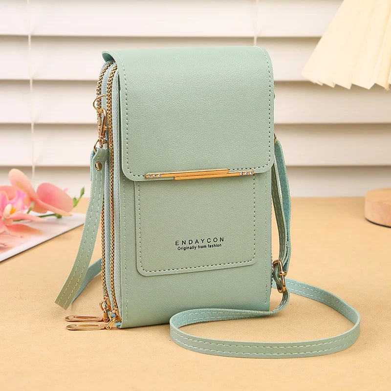 Crazy Bag Fashion Touch Screen Phone Bag – Women’s Crossbody Card Holder with Lock Closure - Image 10