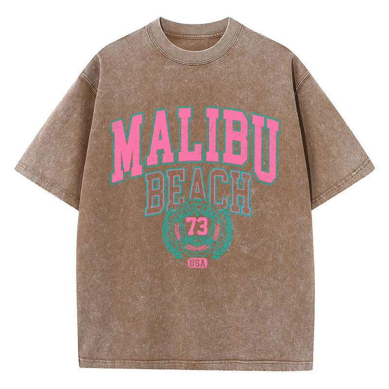 Malibu Beach Washed T-Shirt - Image 4