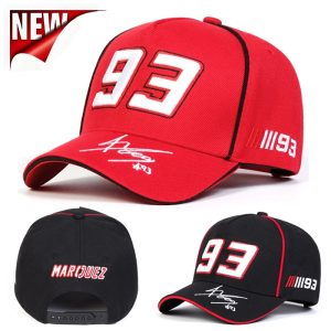 2024 Simple “93” Embroidered Baseball Cap – Unisex 100% Cotton Snapback for Outdoor & Hip Hop Style