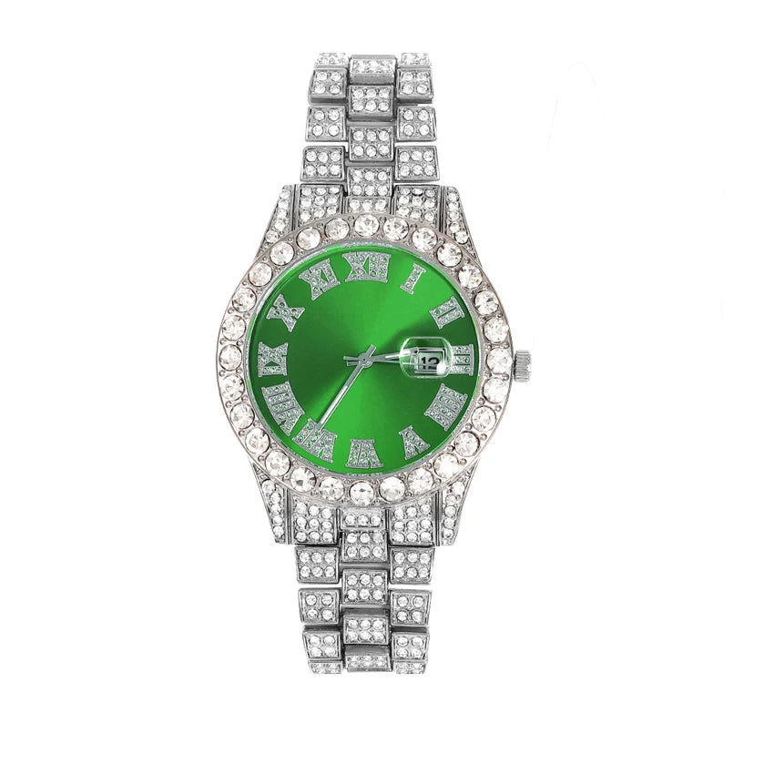 Hip Hop Miami Cuban Link Chain Set - Image 9