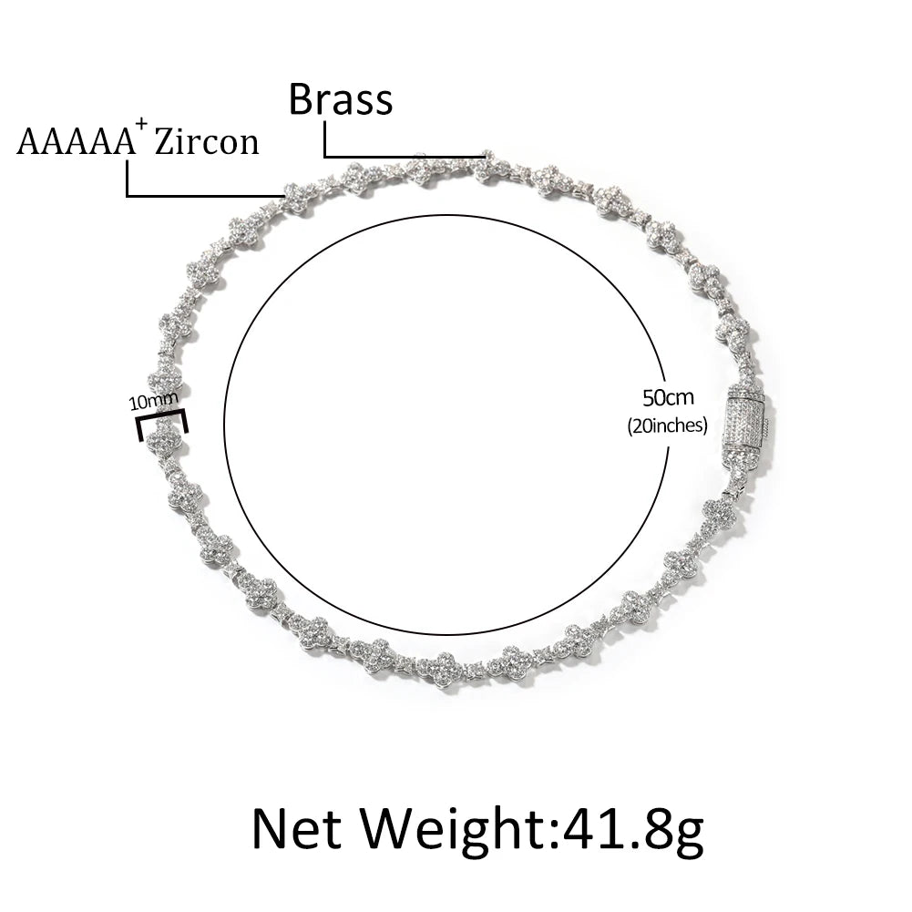 TBTK 10mm Cross Link Chain Necklace - Image 3